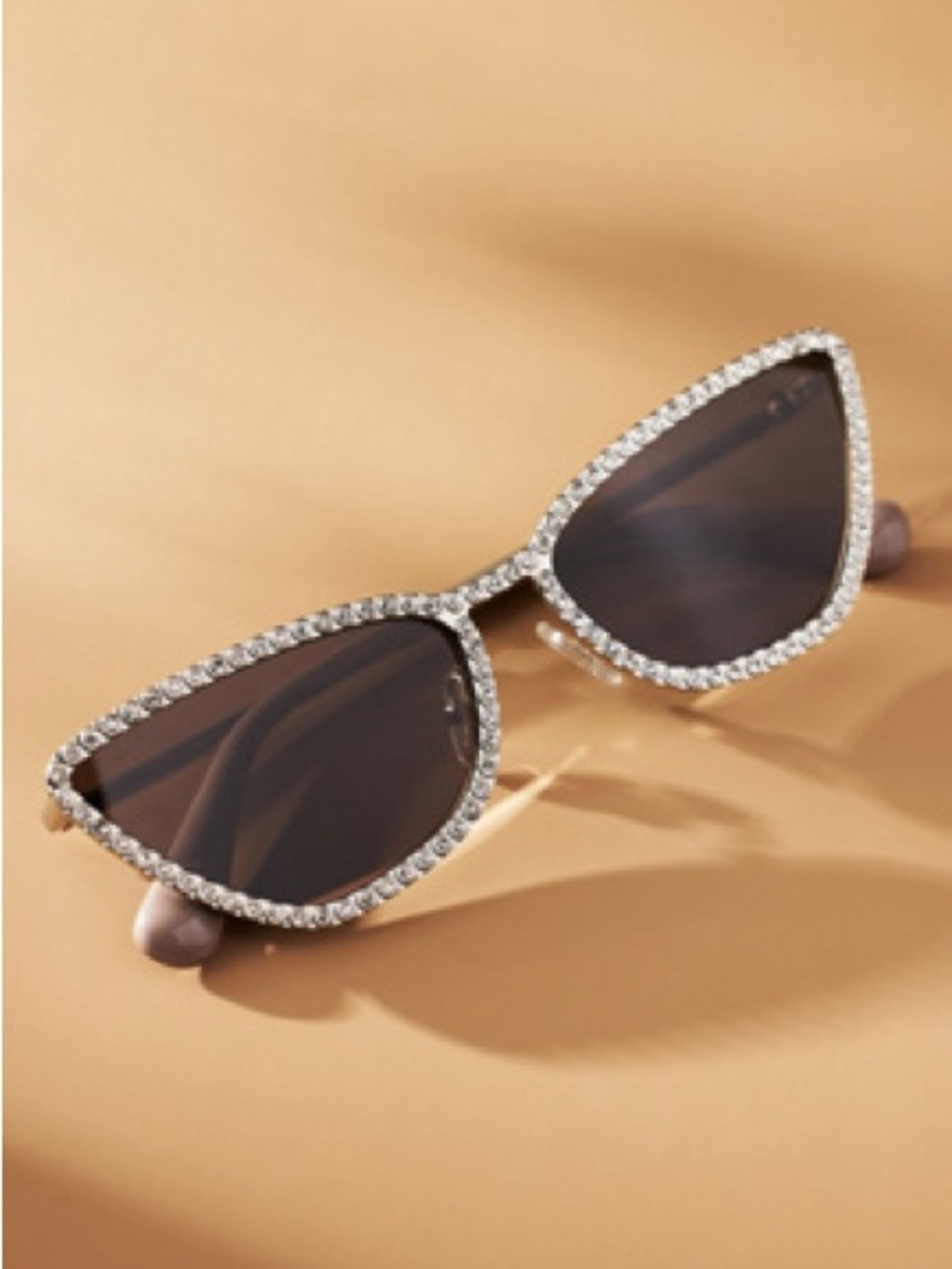 Lele Soughdadi Dolly New Rhinestone Cat Eye Sunglasses - new
